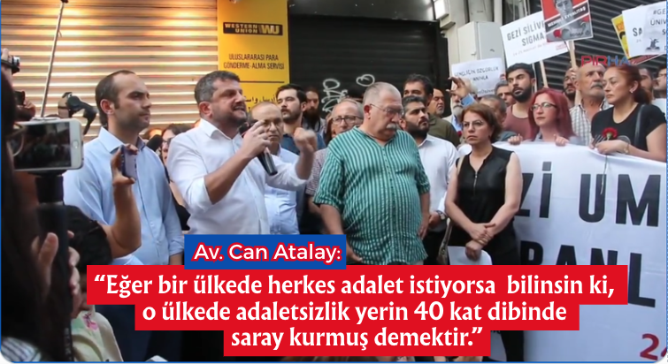Gezi 13 Yaşında. Can Atalay: ” Gezi Bu Toprakların Eşitlik, Özgürlük ve Adalet Umududur!”